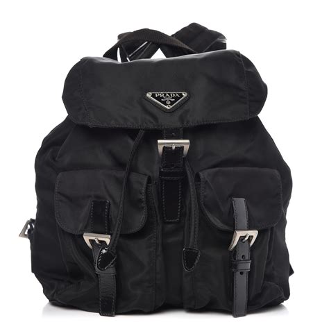 prada vela backpack review|small prada nylon backpack.